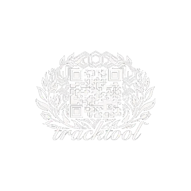 QR-Sticker Design Neo-Tribal Crest mit Demo-QR-Code